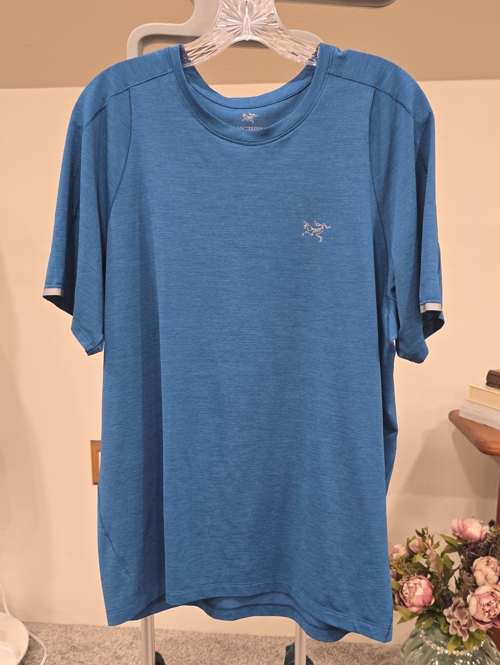 Arc'teryx Blue Short Sleeve Performance Tee